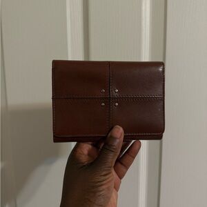 *SOLD*Etienne Aigner Brown Leather Wallet